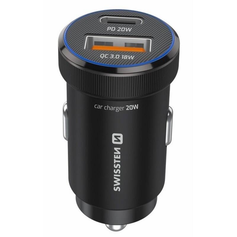 Swissten USB-C PD + USB-A 20W 20111901