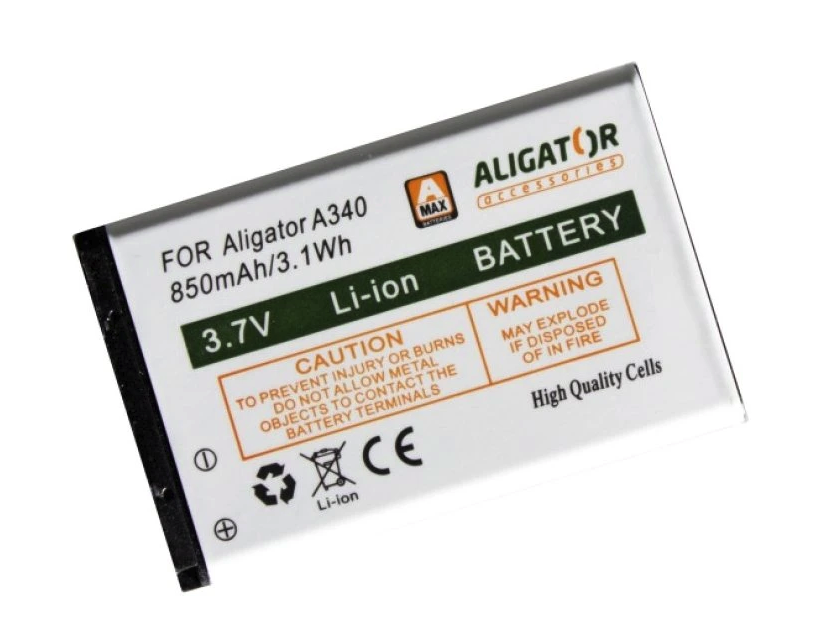 Originální baterie Aligator 850 mAh