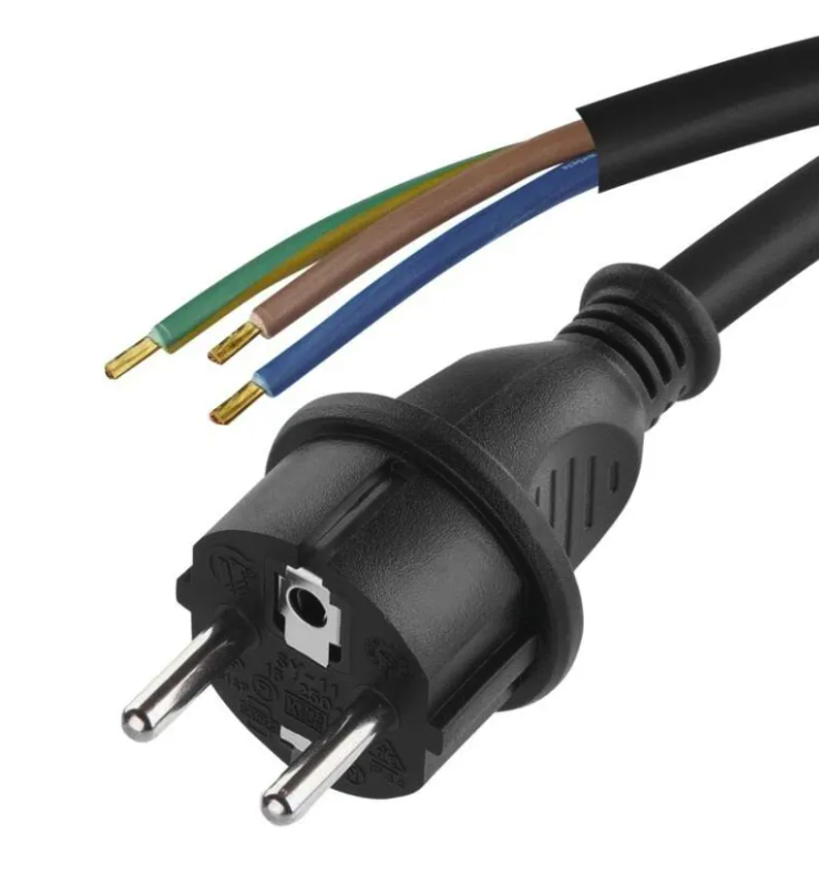 EMOS flexo šňůra guma/neoprén 3×1,5 mm² 3 m černá