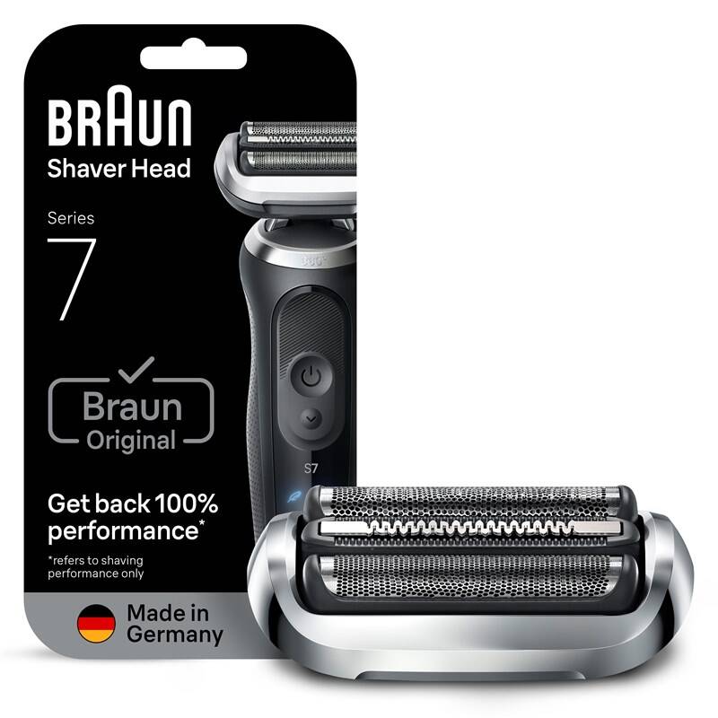 Braun náhradní hlavice Series 7 stříbrná
