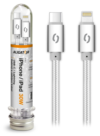 ALIGATOR TUBA USB-C/USB-C 240W 2 m černý