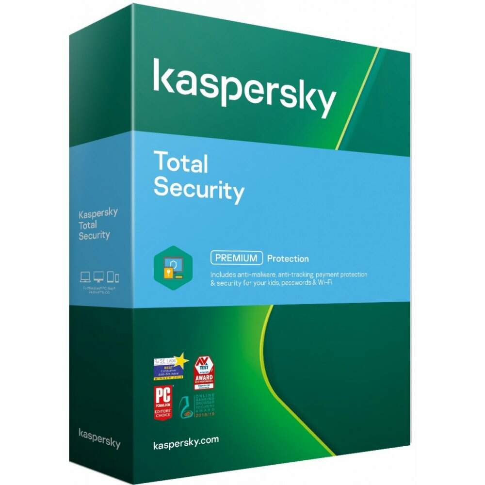 Kaspersky NOVÁ Total Security 2PC/1r