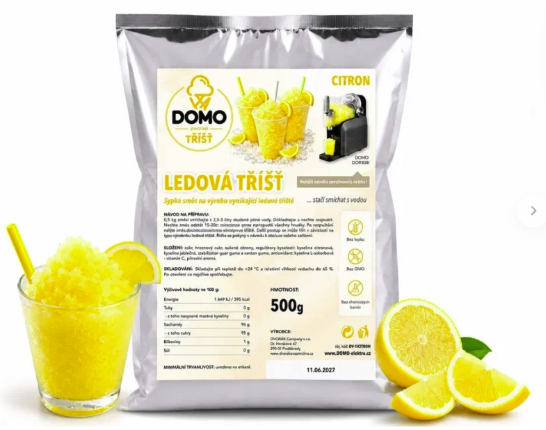 Dvořákova zmrzlina DV LT Citron