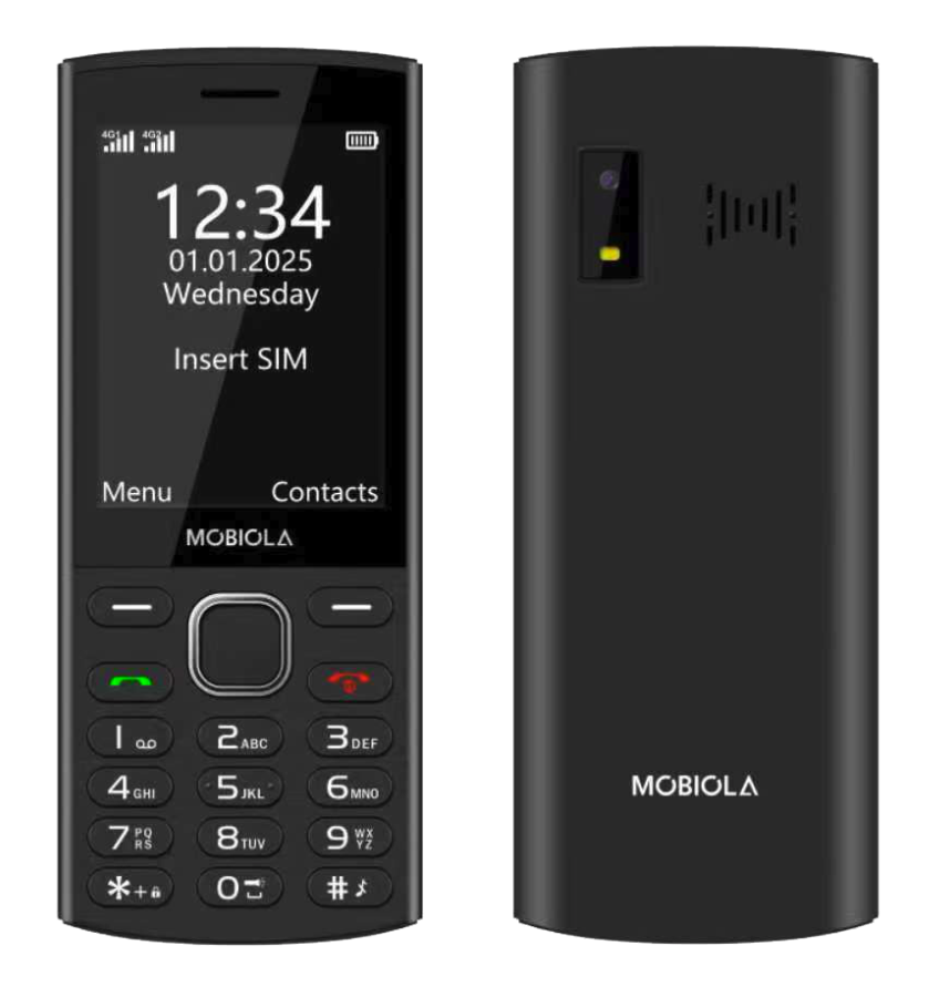 Mobiola MB4280 4G černá