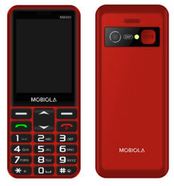 Mobiola MB900 4G červená