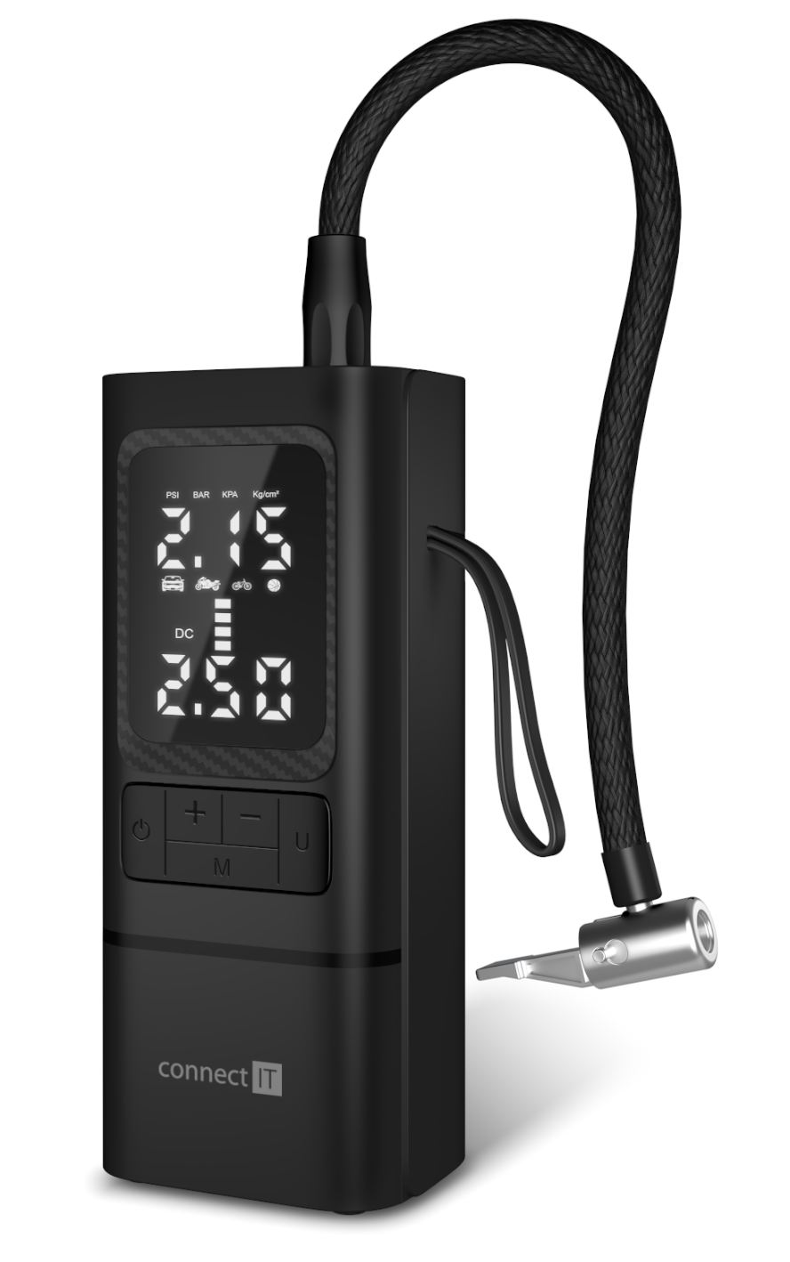 Connect IT CFF-4500-BK AirFlow černý – přenosný kompresor