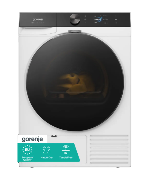 Gorenje DG89CPS – sušička prádla s tepelným čerpadlem