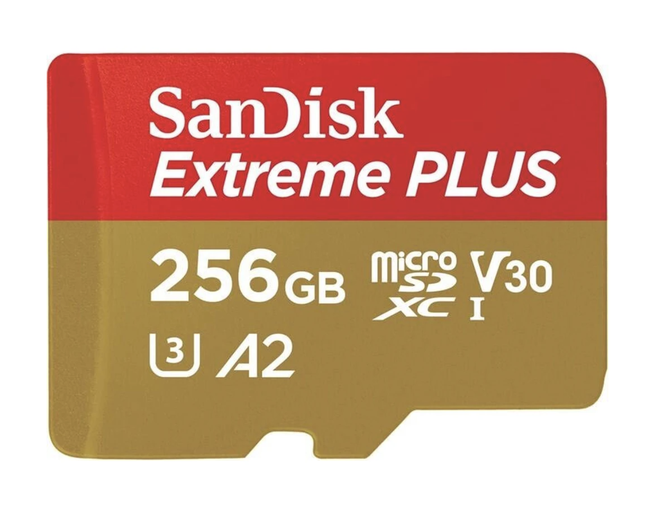 SanDisk Extreme PLUS microSDXC 256 GB + SD adaptér