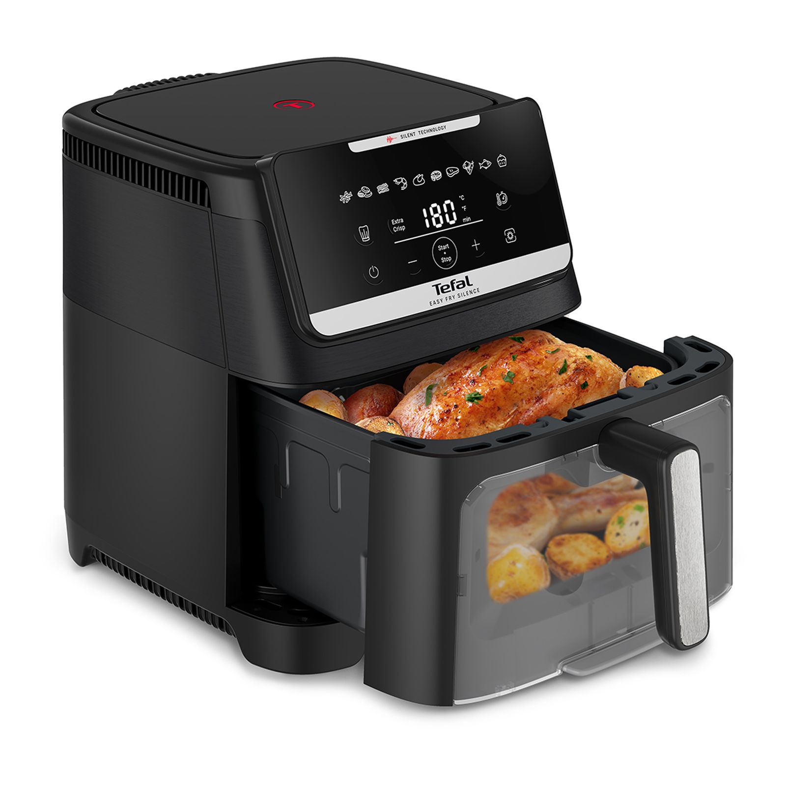 Tefal Easy Fry Silence 7 L, horkovzdušná fritéza
