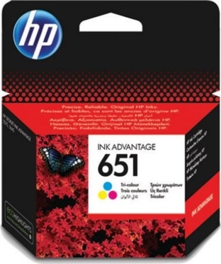 HP 651 Tri-colour, C2P11AE