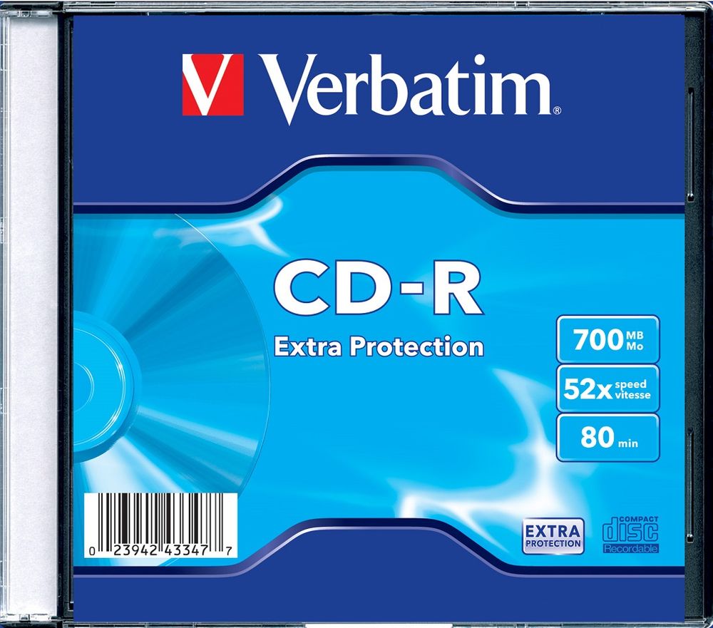 Verbatim CD-R 700MB 52x - slim