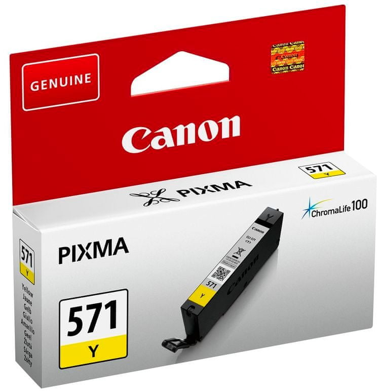 CANON CLI-571 Y, žlutý
