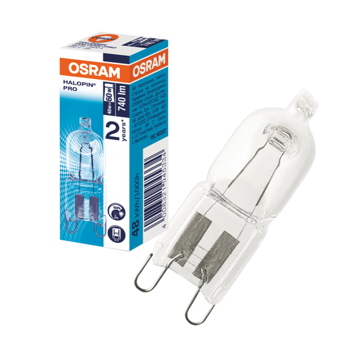 OSRAM 48W/G9 230V HALOPIN 66748 PRO