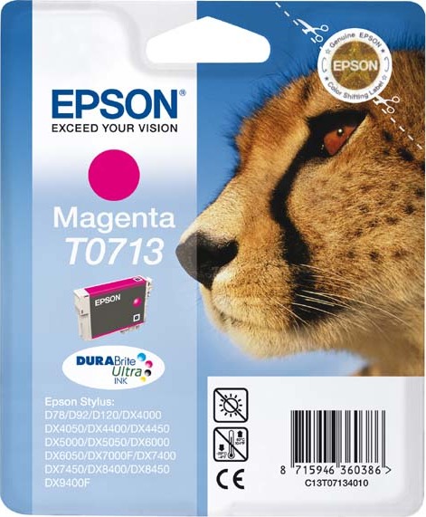 EPSON T0713 Magenta, C13T07134012