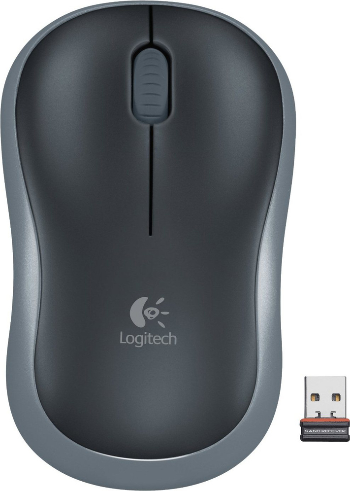 LOGITECH M185 grey Wireless Mouse