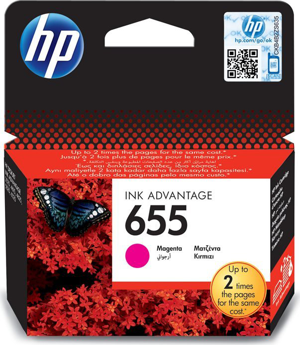HP 655 Magenta, CZ111AE