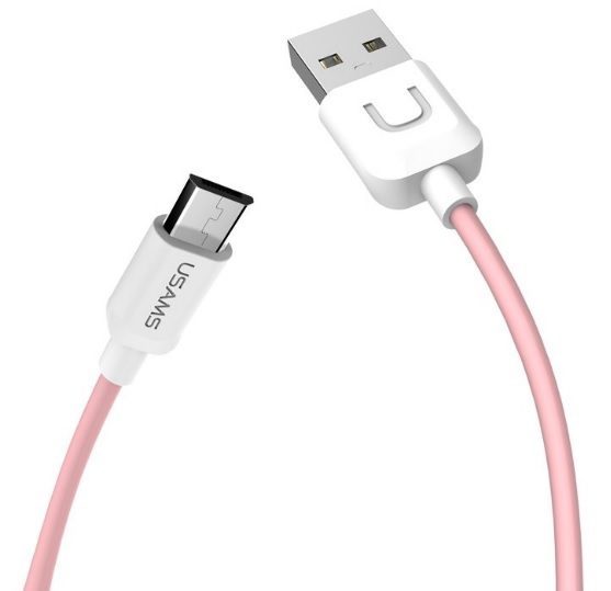 USAMS SJ098 Dat Kabel U Turn pink