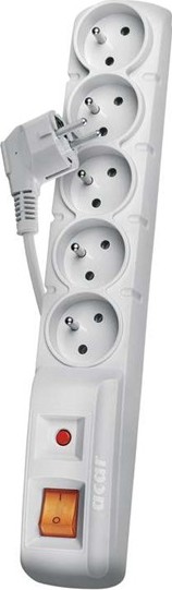 EMOS P53876 přepěť.ochrana šedá