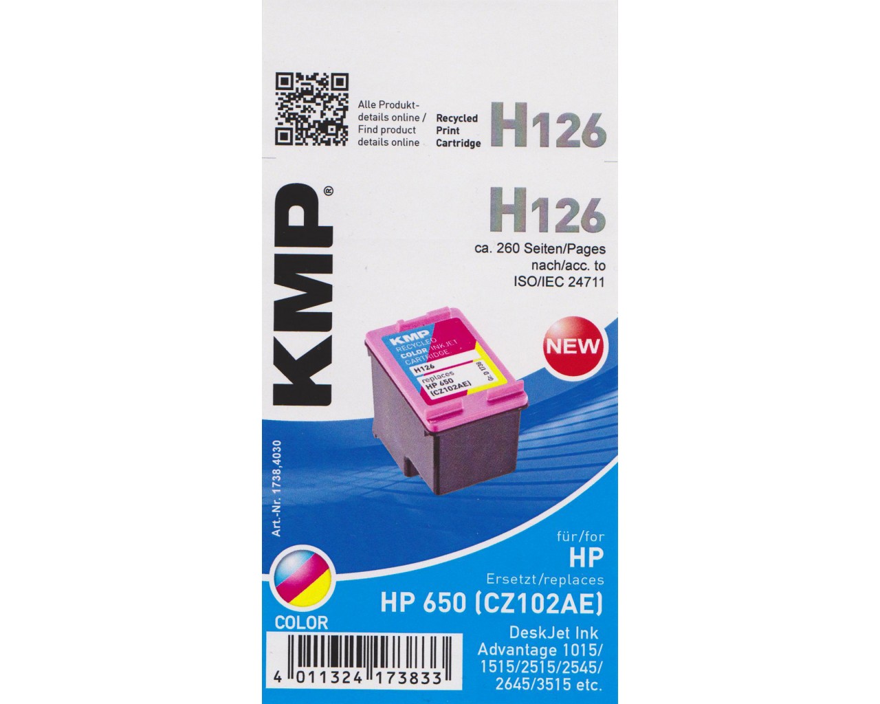 KMP H126 / HP 65