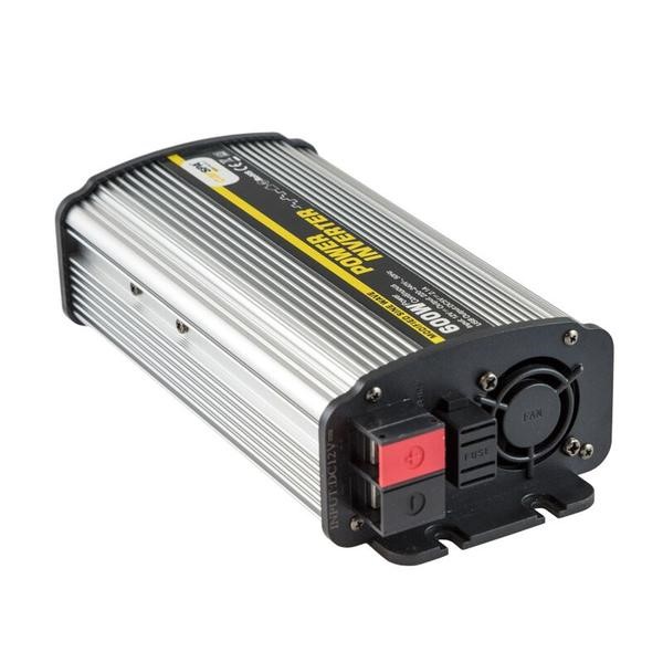 Carspa síť.měnič 12V/220V 600W+USB