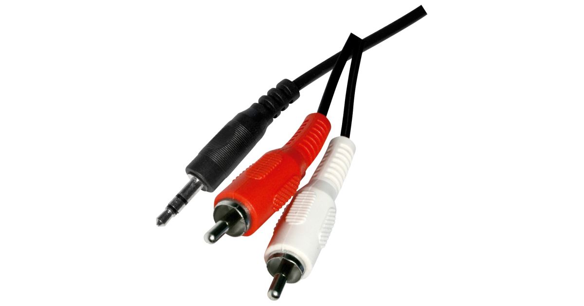 Emos SB5303 3,5MM ST/M - 2RCA/M 3M