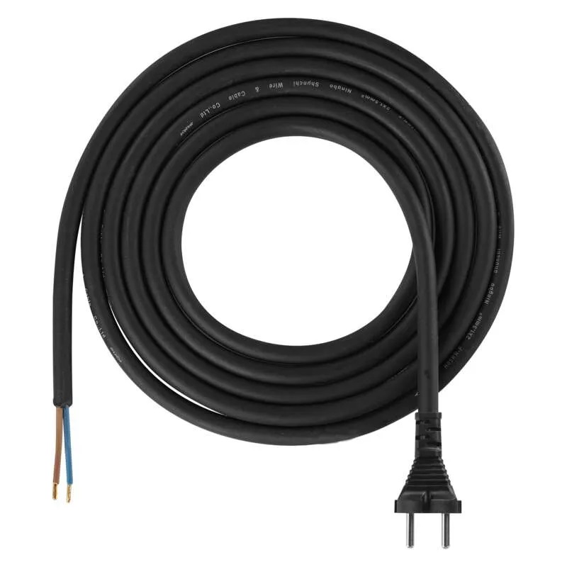 Emos S03330 FLEXO GUMA 2x1,5 ČERNÁ 3M