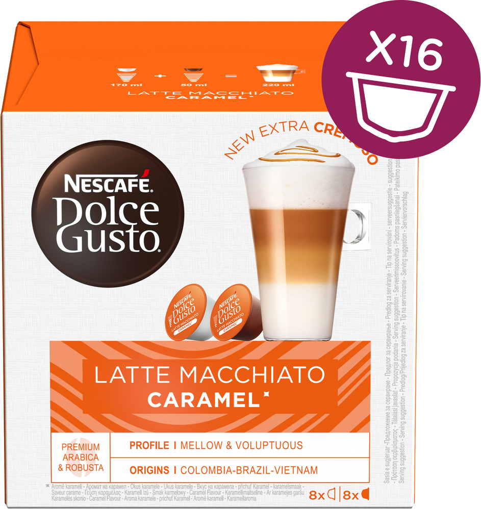 NCDG CARAMEL LATTE 16Cap