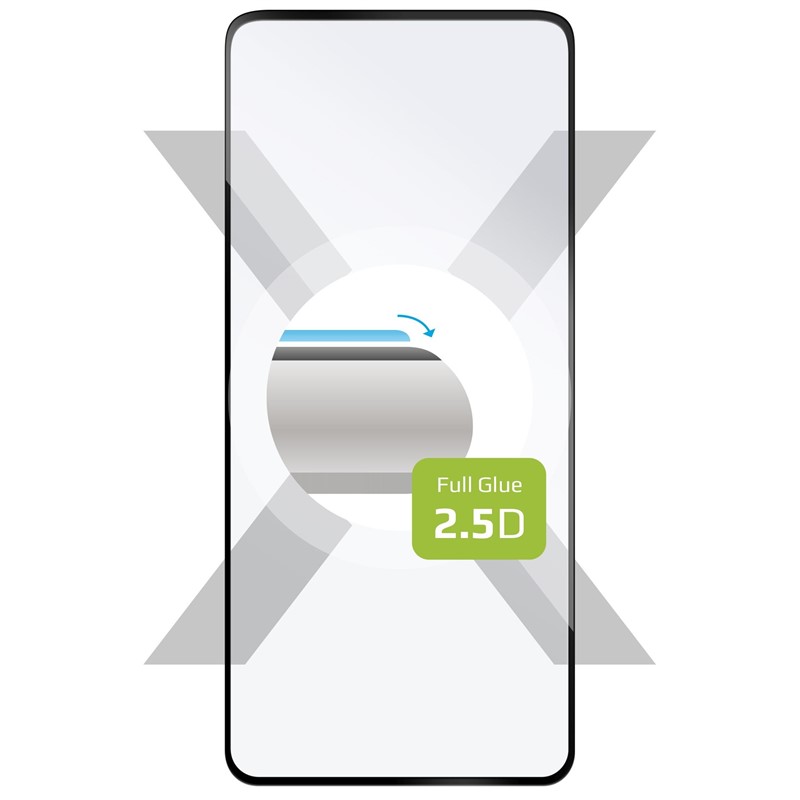 FIXED Full-Cover pro Realme 7i/C12, černé