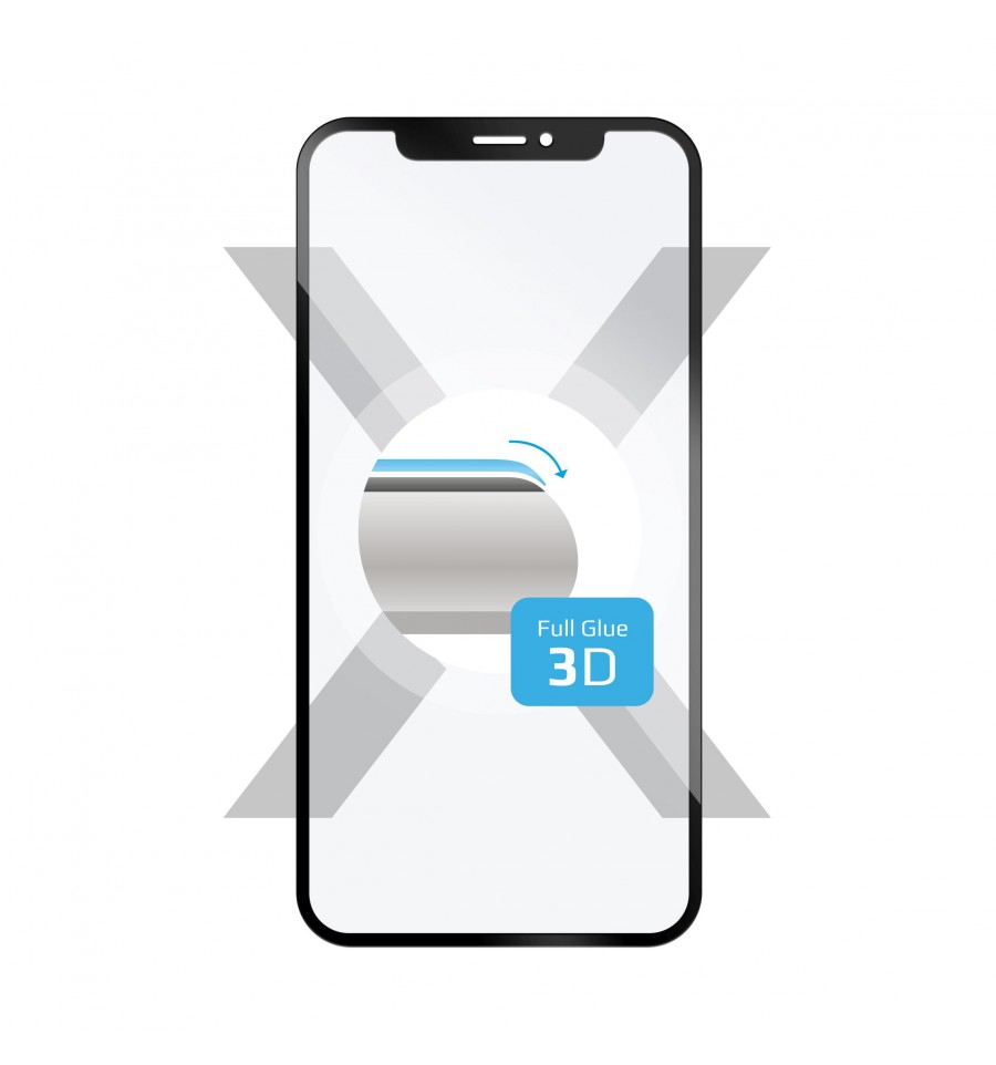 FIXED 3D Full-Cover pro Apple iPhone 13/13 Pro  black