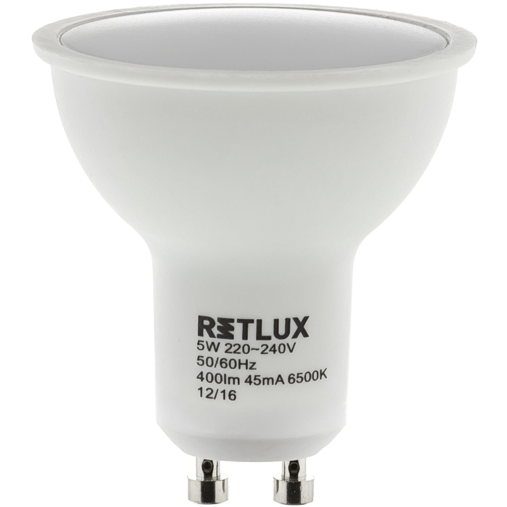 Retlux RLL 257 GU10 žárovka 5W DL