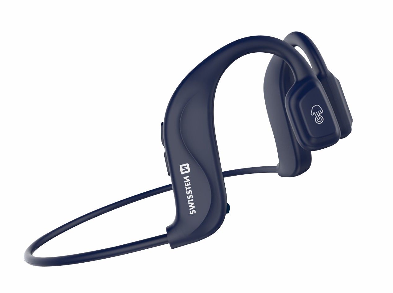 SWISSTEN BONE CONDUCTION MODRÁ