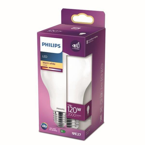 Philips E27 13W 2700K 230V A70 P764517