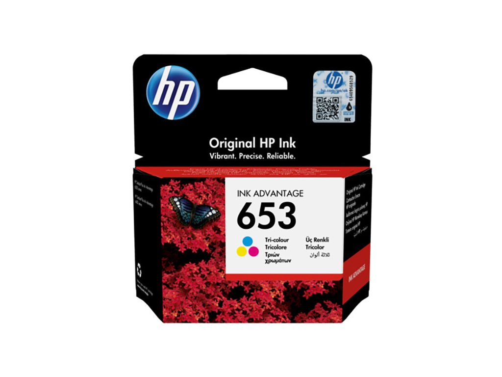 HP 653 Tri-colour