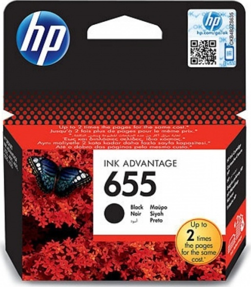 HP 655 Black, CZ109AE