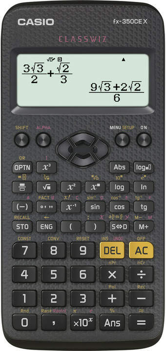 Casio FX-350 CEX černá