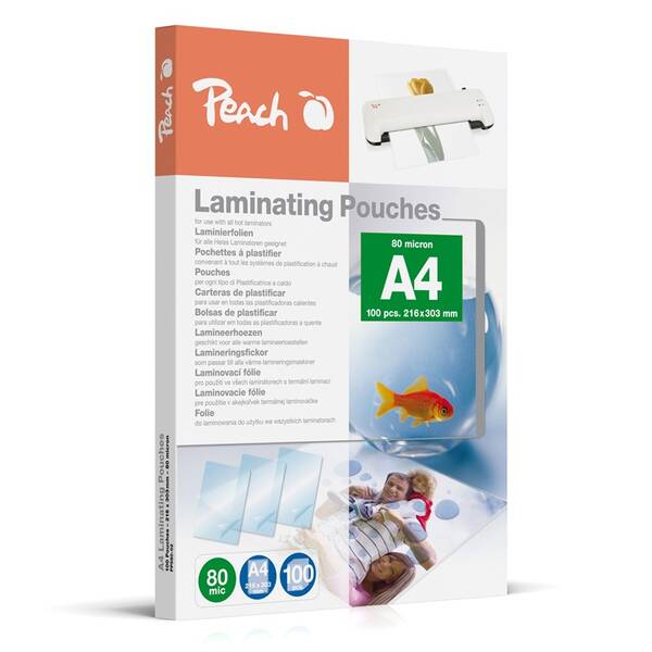 PEACH LAMIN.FOLIE A4 60MIC 25ks