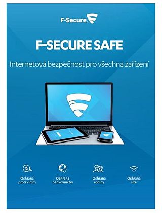 Software F-Secure SAFE, 3 zarízení / 6 m