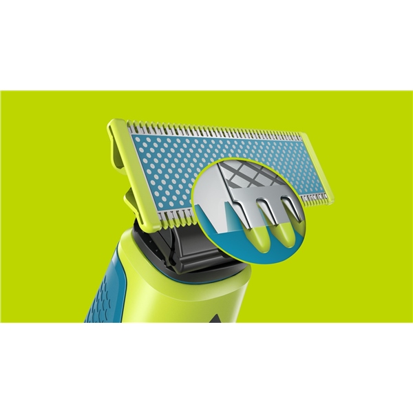 Philips OneBlade QP225/50 Ersatzklingen – Kompatibel Mit Allen Griffen, Wasserdicht Für 4 Monate